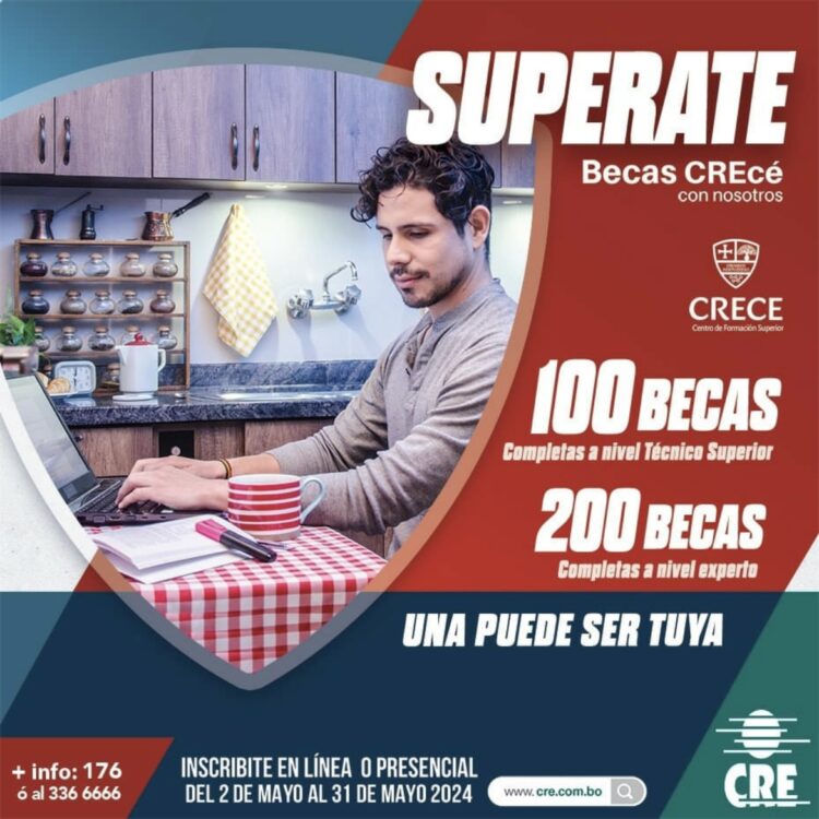 CRE Lanza Convocatoria a las Becas «CREcé» para la Formación en Diversas Áreas de Estudio