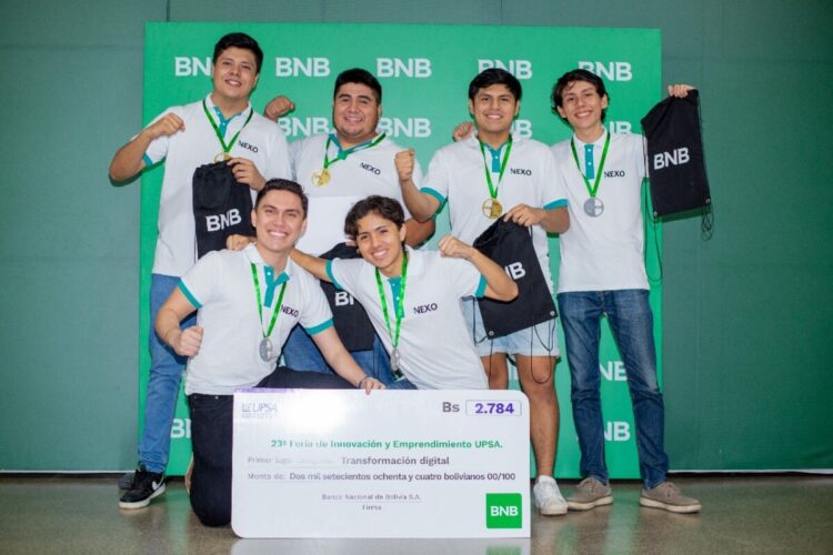 BNB promueve el talento joven en la Feria de Innovación y Emprendimiento de la UPSA