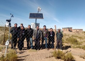 Banco FIE instala estación agrometeorológica en el municipio de Uyuni