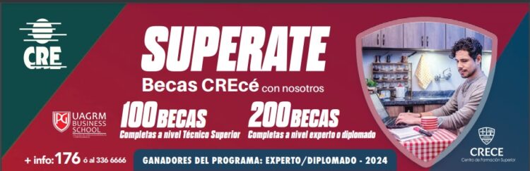 CRE R.L. publicó la lista de los ganadores de 300 becas CRECÉ