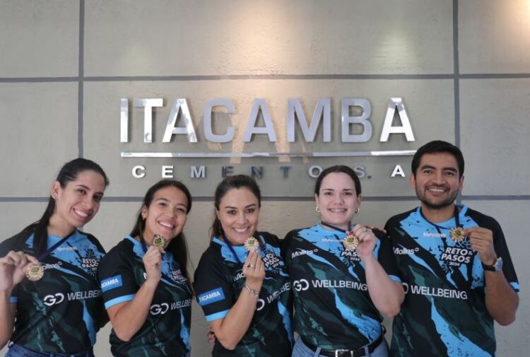 Colaboradores de Itacamba participan del «Reto de los Pasos rumbo a Paris 2024»