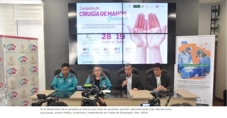 ¡Cirugías gratuitas para manos! La campaña beneficiará a personas de escasos recursos económicos