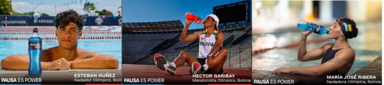 Con el apoyo de Powerade 4 bolivianos participarán en los Olímpicos París 2024