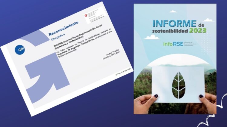 infoRSE recibió reconocimiento de GRI por la conclusión de su 2do. Reporte de Sostenibilidad 2023