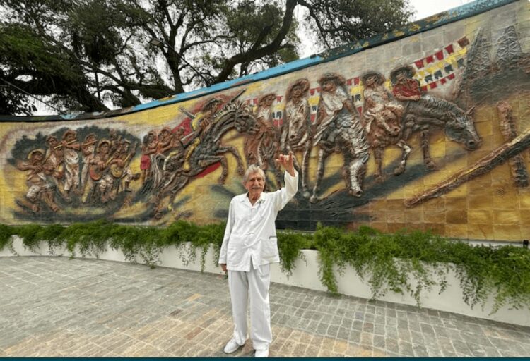 El mural Tradiciones Cruceñas de Lorgio Vaca renace en Los Tajibos: Un legado restaurado como regalo a Santa Cruz