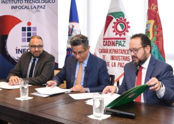 CADINPAZ e INFOCAL firman convenio interinstitucional para fortalecer la formación técnica en La P