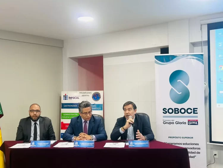 Un convenio permite a los estudiantes de Infocal  fortalecer su formación con el apoyo de Soboce