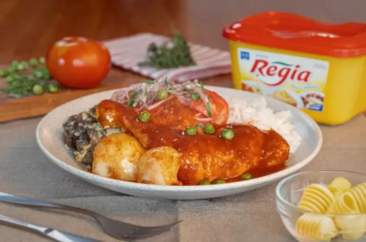 Gastronomía: Regia, “Cómplice de tu sazón” invita a preparar el tradicional ahogadito para un rico picante de pollo