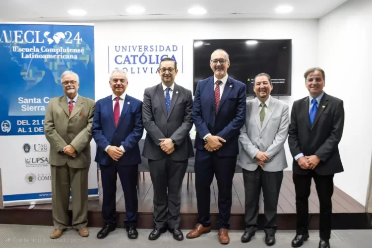 Estudiantes de Bolivia, España y Latinoamérica inician clases en los cursos de especialización de la XXXV Escuela Complutense Latinoamericana Santa Cruz 2024