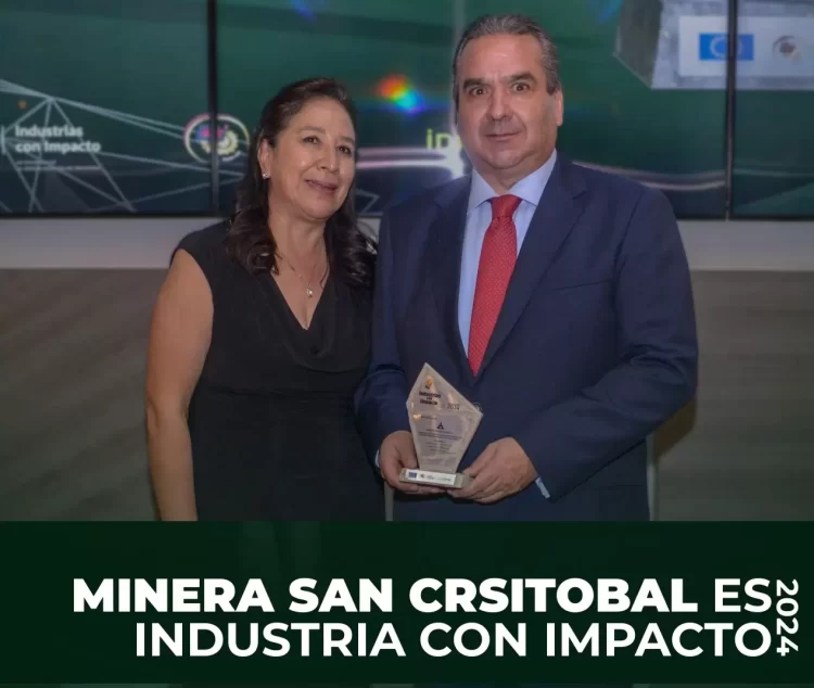 Minera San Cristóbal promueve una minería responsable y con principios enfocada en la responsabilidad social ambiental y económica