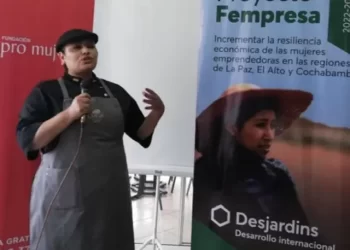 Pro Mujer y Desarrollo Internacional Desjardins inauguran un espacio cowork para emprendimientos femeninos en Cochabamba