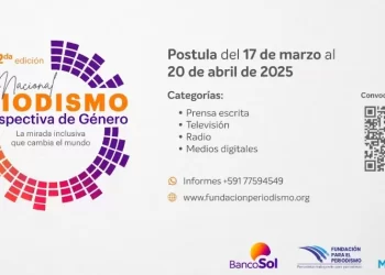 Lanzan convocatoria del Premio Nacional de Periodismo con Perspectiva de Género 202