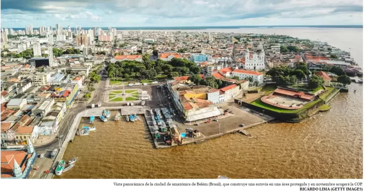 Brasil abre una autovía en una zona protegida de la Amazonia para acoger a los invitados de la cumbre del clima de Belém