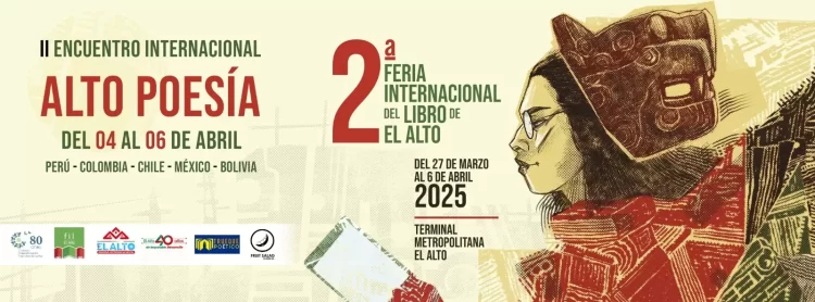 El II Encuentro Internacional Alto Poesía inundará la Feria del Libro de El Alto con versos de cinco países