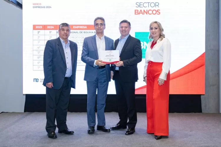 El BNB es la entidad financiera con mejor reputación de Bolivia, según ranking MERCO