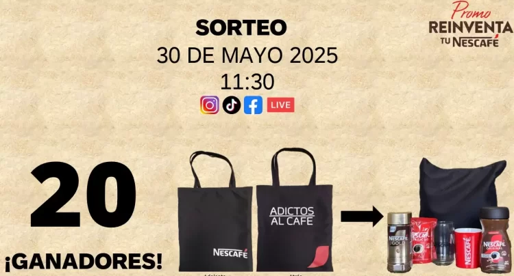 NESCAFÉ: 30 de mayo será el sorteo de la campaña «Reinventa tu Nescafé»