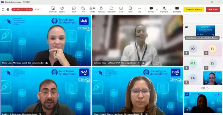 Programa Internacional de Periodismo Digital inicia su 4ta versión   