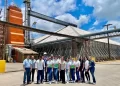 Colaboradores de Industrias de Aceites S.A. visitan la Planta de Producción