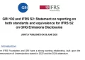 GRI 102 e IFRS S2 unifican la mirada climática de las sociedades anónimas