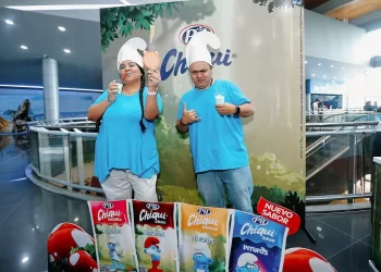 PIL Bolivia se viste de azul y da la bienvenida a Los Pitufos