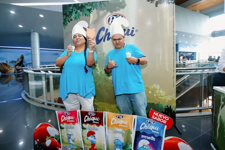 PIL Bolivia se viste de azul y da la bienvenida a Los Pitufos