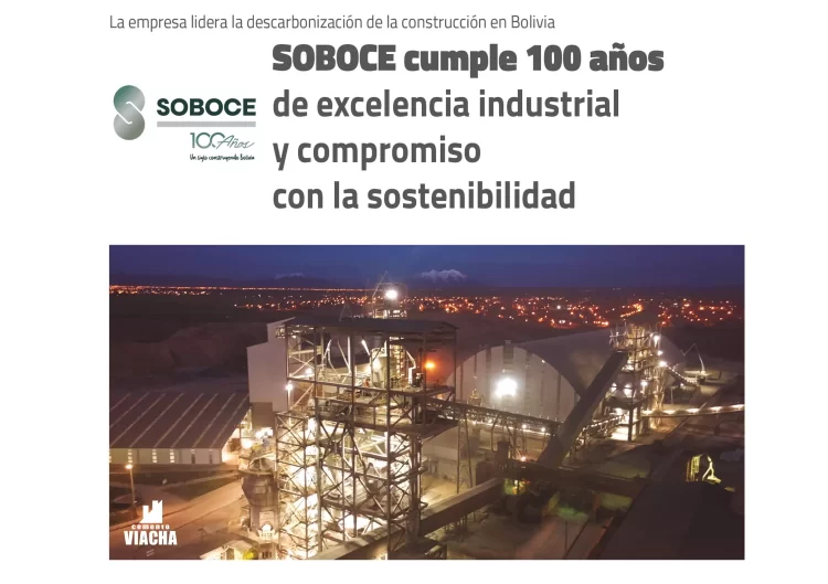 SOBOCE: Edición Especial industrias con Impacto 2025. Bicentenario de Bolivia