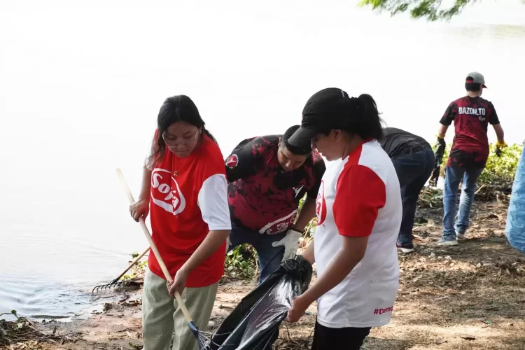 Sofía Ltda. y Fundares promueven la limpieza de la Laguna Guapilo junto a instituciones y voluntarios