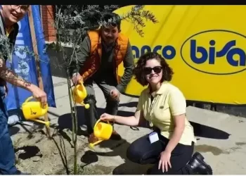 Pulmón Banco BISA se consolida en la zona de Calacoto de la ciudad de La Paz