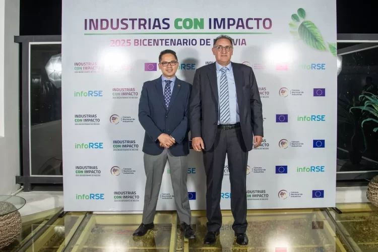 BANCO NACIONAL DE BOLIVIA S.A.  recibe galardón INDUSTRIAS CON IMPACTO 2025