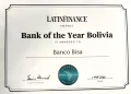 Banco BISA recibe el premio “Bank of the Year – Bolivia 2025” otorgado por LatinFinance 