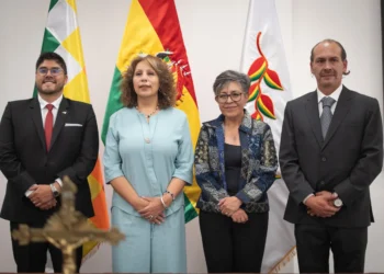 Sumaya Prado es la Viceministra de Gastronomía, Andrés Zaratti de Culturas, Andrés Aramayo de Turismo