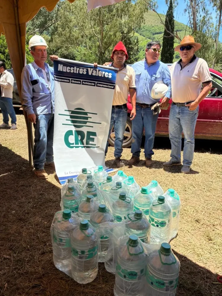 CRE envió ayuda a los Valles cruceños por tercera vez