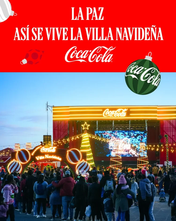 Con «Toma una Coca-Cola. Vive el espíritu navideño» la compañía inicia la temporada.