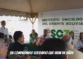 Con el apoyo de CRE y otras instituciones el Instituto Oncológico Boliviano inauguró nuevo Laboratorio Biomolecular