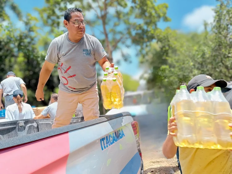 Itacamba llevó ayuda cuando la riada golpeó El Torno