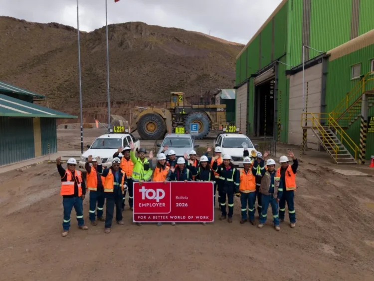 Minera San Cristóbal S.A. reconocida como uno de los mejores empleadores de 2026 en Bolivia