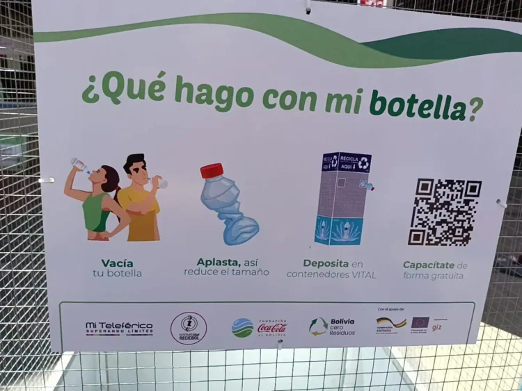 Fundación Coca-Cola, Mi Teleférico y Warmis Recicbol lanzan campaña “Eco-Férico”