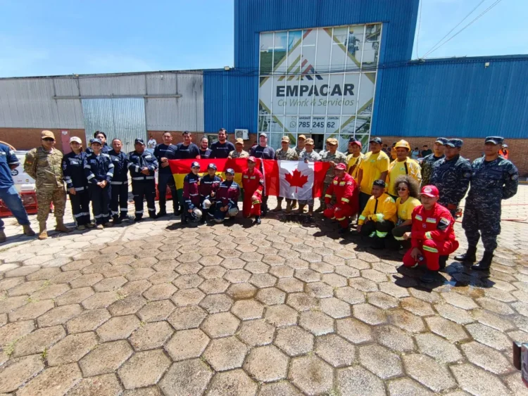 Empacar y Global Medic entregan nuevos equipos contra incendios y emergencias ambientales