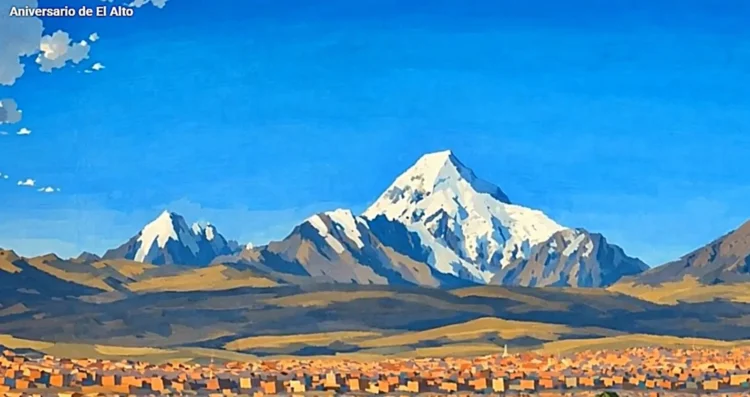 Banco BISA rescata la leyenda del Huayna Potosí para celebrar los 41 años de El Alto