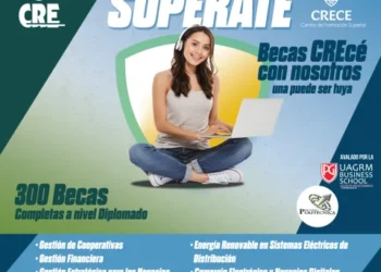 Inscripciones para becas “CREcé con nosotros” están abiertas hasta el 30 de mayo
