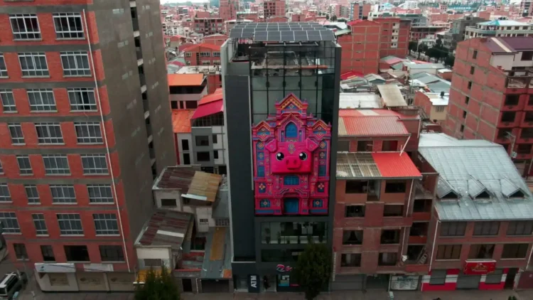 Nuevo edificio de Banco FIE en El Alto es amigable con el medio ambiente.