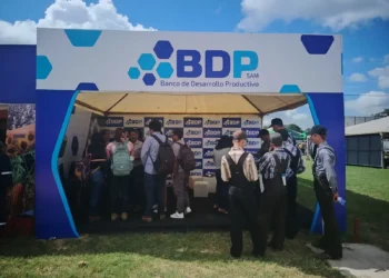 El BDP presenta créditos para actividades productivas sostenibles en Expoagro 2026