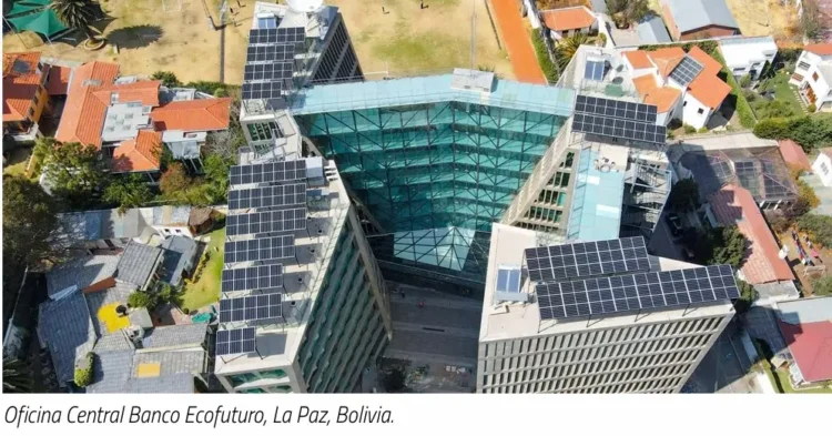 Banco Ecofuturo impulsa eficiencia energética y reduce su huella ambiental