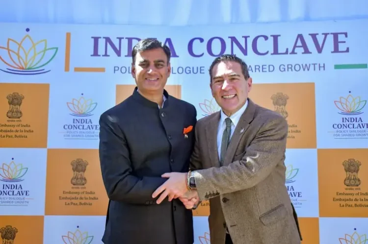 Bolivia fortalece la cooperación internacional y el desarrollo sostenible en el Cónclave de la India