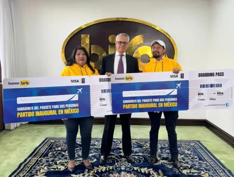 Banco BISA entrega los primeros premios de su campaña para vivir el Mundial FIFA 2026