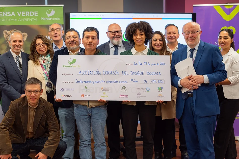 Asociación Corazón del Bosque gana los Fondos Concursables Piensa Verde 2026 con un proyecto para proteger a las abejas nativas de los Yungas