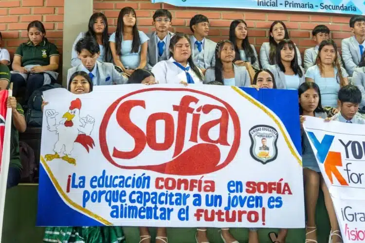 SOFIA y World Vision Bolivia impulsan formación integral de adolescentes y jóvenes