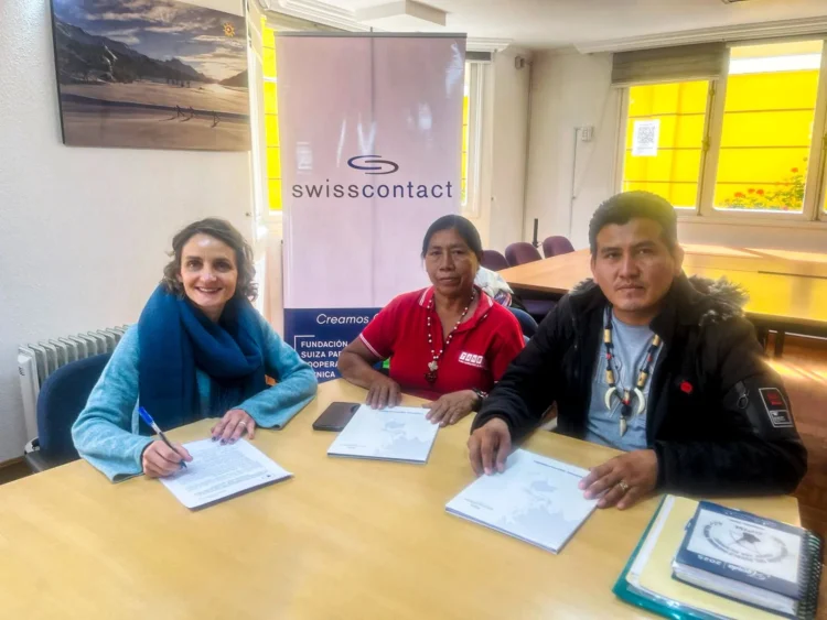 Swisscontact firma convenio con organizaciones mosetenes para promover prácticas de conservación