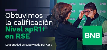 Obtubimos la calificación Nivel apR1+ en RSE