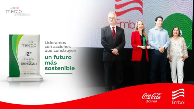 MERCO ESG reconoce el liderazgo sostenible de EMBOL Coca-Cola